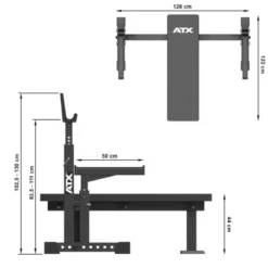 New Bench Press OBX-⁠700 Halterbanken