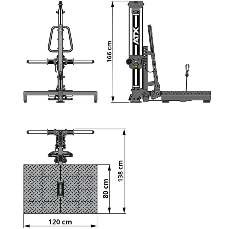 New Cable Belt Squat Machine Beentrainers