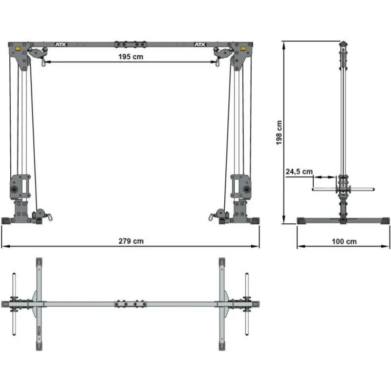 Discount ATX Cable Crossover CCS-500 Borsttrainers|Cable Crossovers