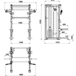 New Cable Smith Rack SRX-⁠650 Smith Machines|Multistations