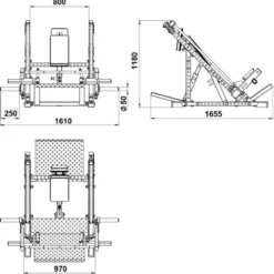 Best Double Linear Row LRX-⁠750 Rugtrainers|Nieuwe Artikelen