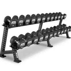 Sale Dumbbellrek met Aflegschalen Rubberen Dumbbells|Voor Dumbbells