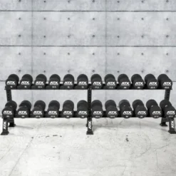 Sale Dumbbellrek met Aflegschalen Rubberen Dumbbells|Voor Dumbbells