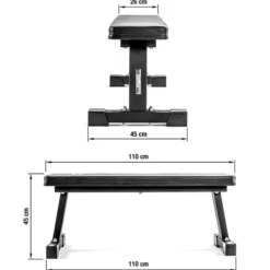 Hot Flat Bench FBX-⁠510 Trainingsbanken|Premium Kettlebells