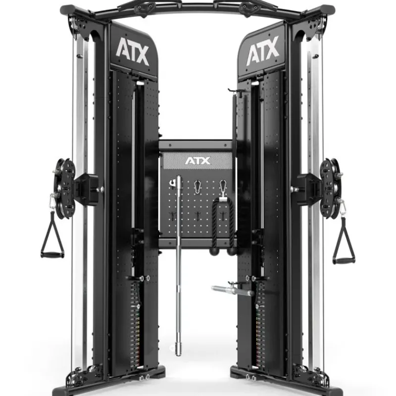 New ATX Functional Trainer FTX-780 Cable Crossovers|Rubberen Dumbbells