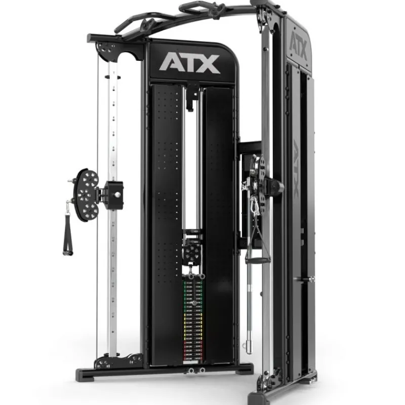 New ATX Functional Trainer FTX-780 Cable Crossovers|Rubberen Dumbbells