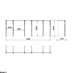 Clearance Functional Wall Rig 700 -⁠ Basic Gym Rigs|Nieuwe Artikelen