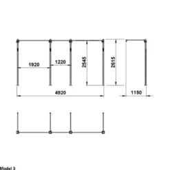 Clearance Functional Wall Rig 700 -⁠ Basic Gym Rigs|Nieuwe Artikelen