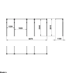 Clearance Functional Wall Rig 700 - Basic Gym Rigs|Nieuwe Artikelen