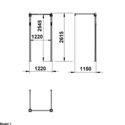Clearance Functional Wall Rig 700 -⁠ Basic Gym Rigs|Nieuwe Artikelen