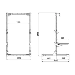 Discount Half Rack HRX-⁠780 Half Racks|Nieuwe Artikelen