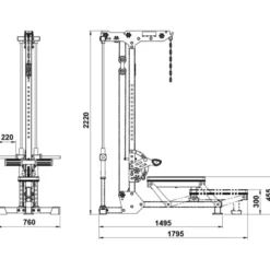 Outlet ATX Lat Machine LMPL-⁠700 Lat Pulleys|Nieuwe Artikelen
