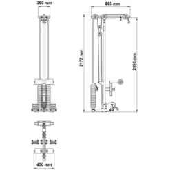 Outlet Lat Pulley Option LTO-⁠520 -⁠ 100 kg Gewichtstapel Lat Pulleys|Toebehoren
