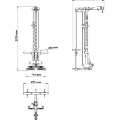 Outlet Lat Pulley Option LTO-⁠780 -⁠ Plate Loaded Lat Pulleys|Toebehoren