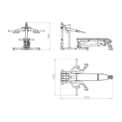 Discount Lever Arm Multi Press 2.0 Borsttrainers|Halterbanken