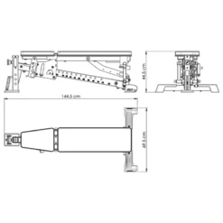 Best Multi Bench MBX-⁠650 2.0 Olympische Sluitingen 50 Mm|Atx Pro Collars