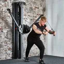 Clearance Multifunctional Trainer -⁠ Wall Mounted Cable Crossovers