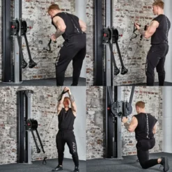 Clearance Multifunctional Trainer -⁠ Wall Mounted Cable Crossovers