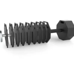 Online Octa Dumbbells 2 x 36 kg + Curlstang + Opbergrek Octa Dumbbells|Voor Dumbbells