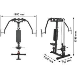 Outlet Pec Fly / Rear Delt Combo Rugtrainers|Onderlegmatten
