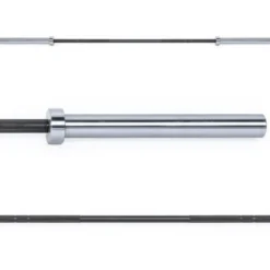 Best Power Bar -⁠ Zwart/chroom Olympische Halterstangen 50 Mm|Bekijk Assortiment...