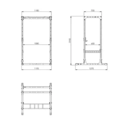 Online Power Rack PRX-⁠510 2.0 Power Racks