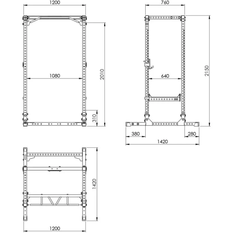 New Power Rack PRX-660 Power Racks