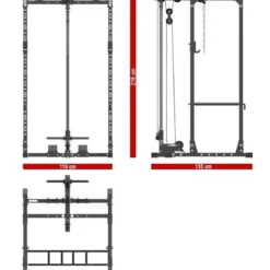 New ATX Power Rack PRX-⁠520 1.0 + Lat Pulley Power Racks