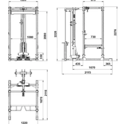 Outlet Power Rack PRX-⁠780 2.0 + Lat Pulley met 125 kg gewichtstapel Power Racks|Nieuwe Artikelen