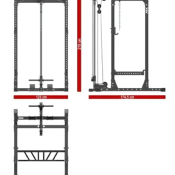 Hot Power Rack PRX-⁠720 + Lat Pulley V1 Power Racks|Aanbiedingen