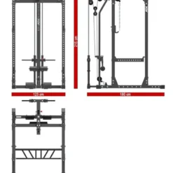 New Power Rack PRX-⁠720 + Lat Pulley V2 Power Racks|Aanbiedingen