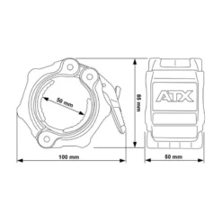 Pro Collars Power Bands 104 Cm|Magnesiumpoeder
