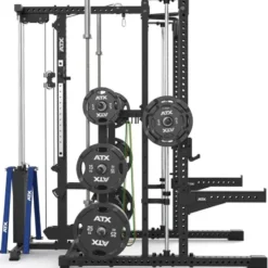 Discount Smith Machine MPX-⁠780 + Lat Pulley met 125 kg gewichtstapel Smith Machines