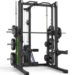 Discount Smith Machine MPX-⁠780 + Lat Pulley met 125 kg gewichtstapel Smith Machines