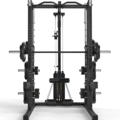 Discount Smith Machine MPX-⁠780 + Lat Pulley met 125 kg gewichtstapel Smith Machines
