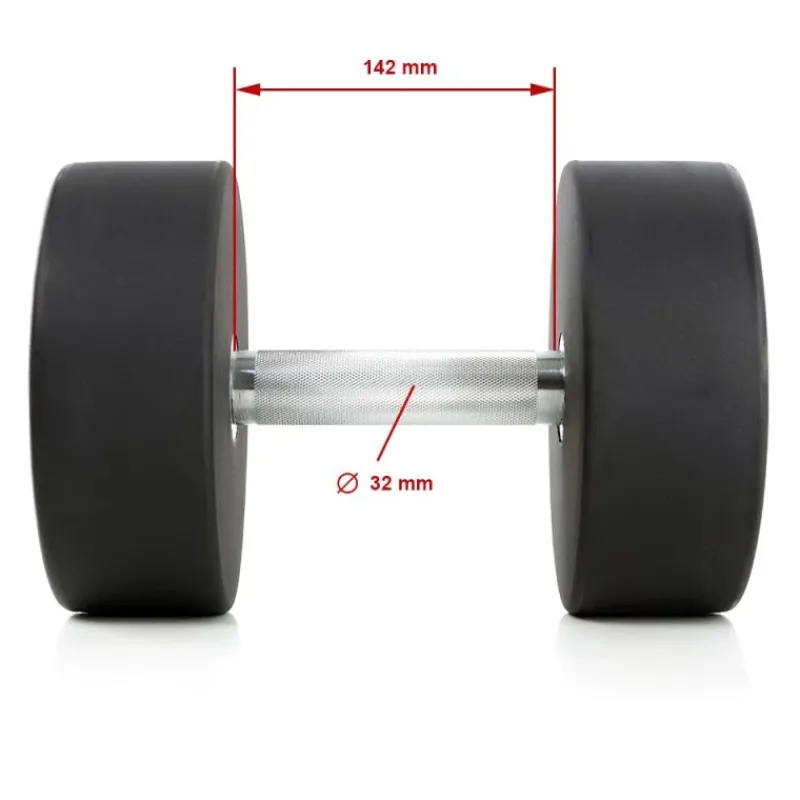 Outlet Urethaan Dumbbells Urethaan Dumbbells|Rubberen Dumbbells