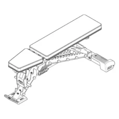 Best Warrior Multi Bench MBX-⁠750 2.0 Fractional Plates|Trainingsbanken