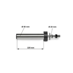 ATX Weight Plate Pins 50 mm -⁠ 22 cm Gym Rigs|Onderlegmatten