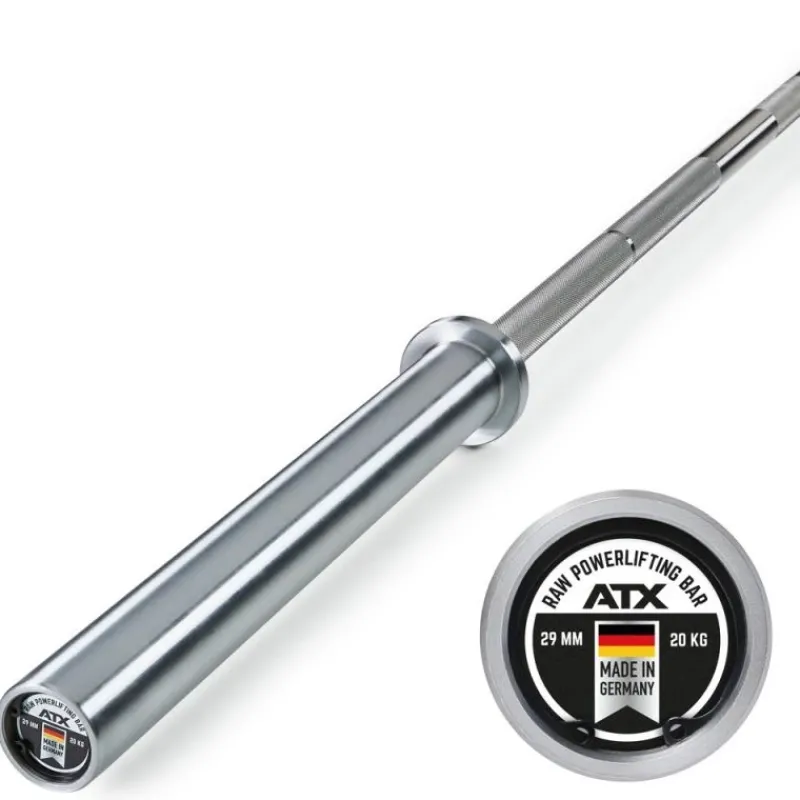 New XTP Power Bar - Bare Steel Olympische Halterstangen 50 Mm