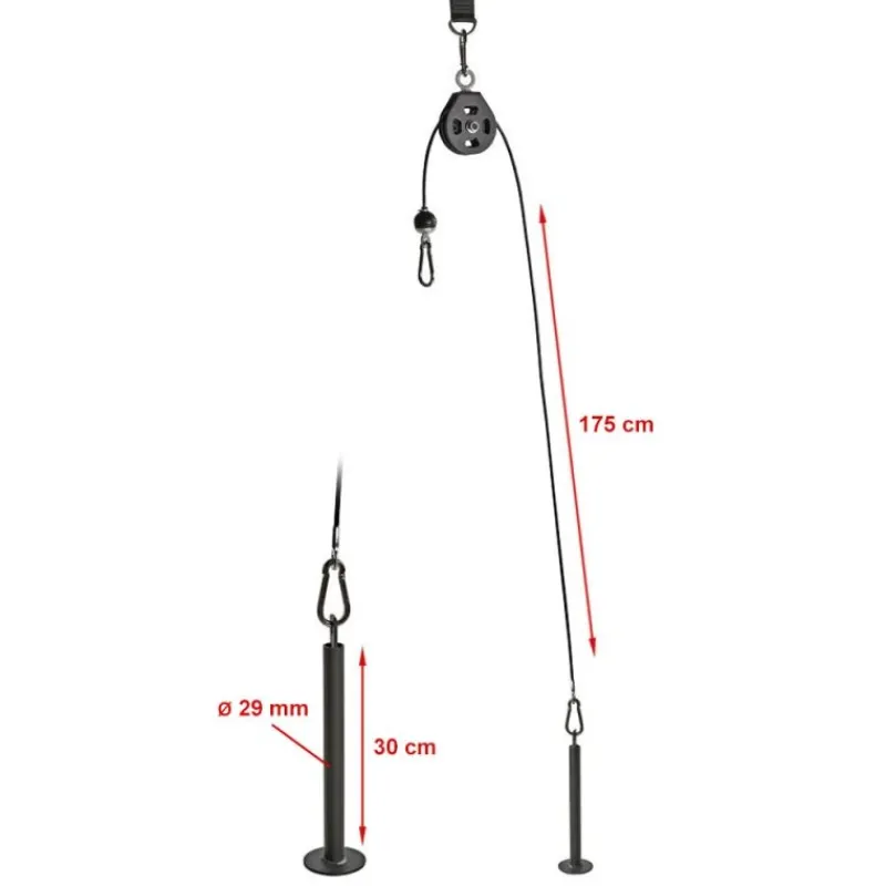Online Cable Pulley Set Toebehoren|Lat Pulleys