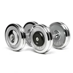 Discount CHD Complete Set Chroom -⁠ 1 kg stappen Chd Dumbbells