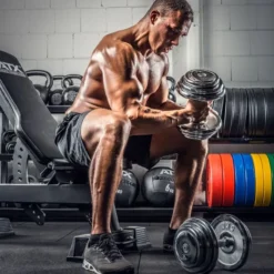 Discount CHD Complete Set Chroom -⁠ 1 kg stappen Chd Dumbbells
