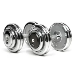 Discount CHD Complete Set Chroom -⁠ 1 kg stappen Chd Dumbbells