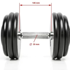 Best CHD Complete Set Gietijzer -⁠ 2 kg stappen Chd Dumbbells