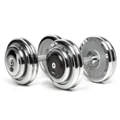 Best CHD Dumbbells Chroom -⁠ 2,5 kg stappen Chd Dumbbells