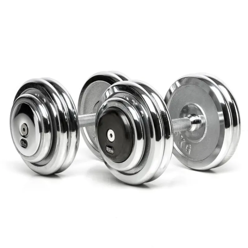 Best CHD Dumbbells Chroom - 2,5 kg stappen Chd Dumbbells