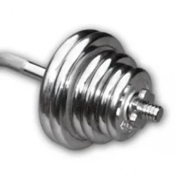New Chromen Curl Set 42,5kg Standaard Haltersets 30 Mm