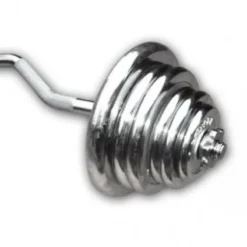 Sale Chromen Curl Set 60kg Standaard Haltersets 30 Mm