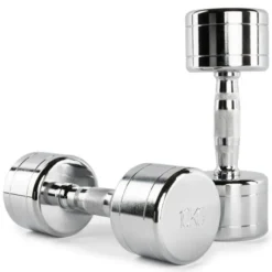 Discount Chromen Dumbbell Set met ATX Opbergtoren Aerobics Gewichten|Chromen Dumbbells
