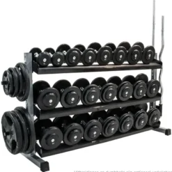 Hot Dumbbellrek 3 niveaus Voor Dumbbells